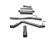 Cargar imagen en el visor de la galería, Corsa 2020-2024 Jeep Gladiator JT 3.6L Single Side Exit Cat-Back Exhaust w/ Single 4in PolishedTip