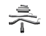 Corsa 2020-2024 Jeep Gladiator JT 3.6L Single Side Exit Cat-Back Exhaust w/ Single 4in PolishedTip