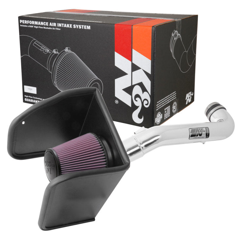 K&N 77-3104KP Cold Air Intake Kit — Fits 2017-2022 Chevrolet Colorado & GMC Canyon V6-3.6L