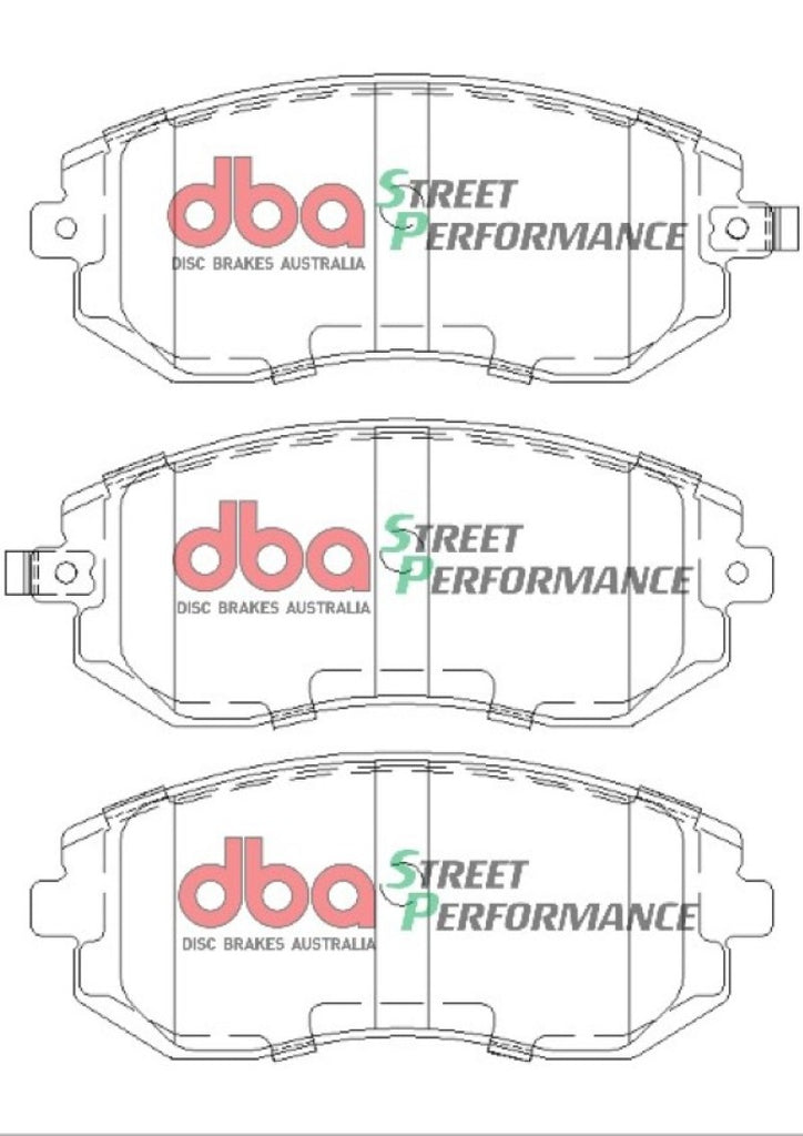 DBA 03-05 Subaru WRX / 08 Subaru WRX SP500 Front Brake Pads