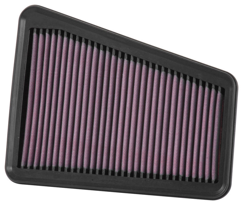 K&N 33-5067 Left Side Drop-In Air Filter — Fits 2019-2024 Genesis G70, 2018-2023 Kia Stinger GT