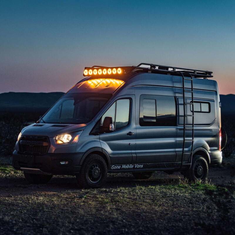 KC HiLiTES Gravity Titan LED Light Bar - 50in. 8-Light