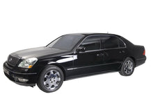 Load image into Gallery viewer, AVS 01-06 Lexus LS430 Ventvisor Low Profile Deflectors 4pc - Smoke w/Chrome Trim