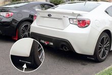 Load image into Gallery viewer, Rally Armor 13-17 Subaru BRZ / Scion FR-S Black UR Mud Flap w/ White Logo