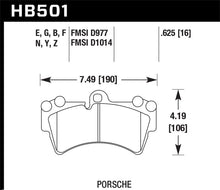 Cargar imagen en el visor de la galería, Hawk Porsche HPS Street Front Brake Pads