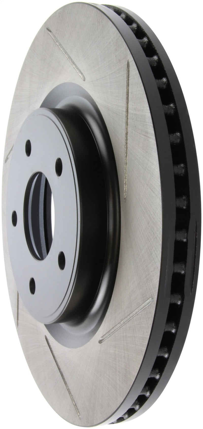 StopTech Power Slot Slotted Front Left Rotor — Fits 2013-2017 Nissan Pathfinder