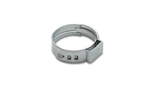 Cargar imagen en el visor de la galería, Vibrant One Ear Stepless Pinch Clamps 12.8-15.3mm clamping range (Pack of 10) SS 7mm band width