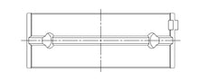 Cargar imagen en el visor de la galería, Juego de cojinetes principales de alto rendimiento y gran tamaño de 0,25 mm para ACL Mitsubishi 4G63/4G64, 6 pernos, primera generación, DSM