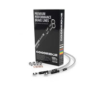 Load image into Gallery viewer, Goodridge 16-17 Polaris RZR XP4 Turbo Stainless Steel Brake Line Kit