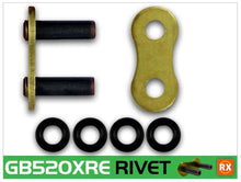 Cargar imagen en el visor de la galería, RK Chain 525XRE-RIVET - Natural