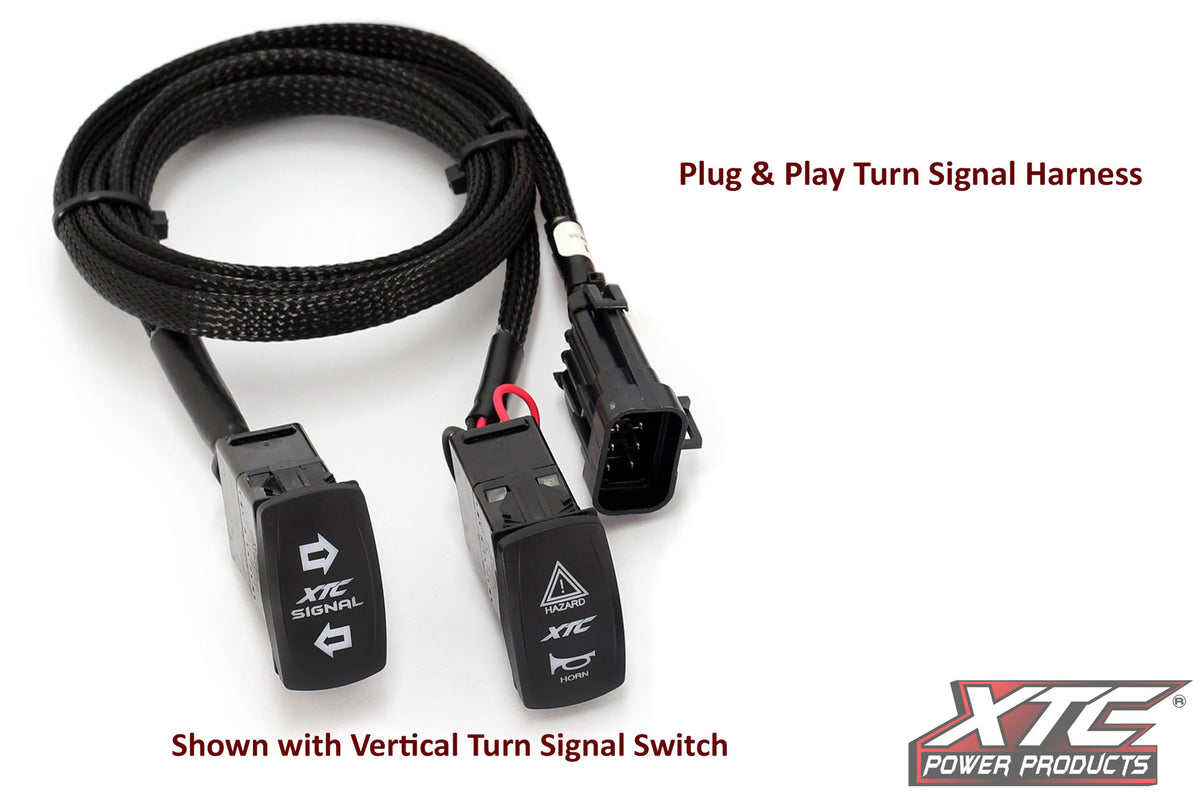 XTC Power Products Auto Turn Signal KIT w/ Horn and Front DRL Lights CAN (ATS-HON-1000-DRL)
