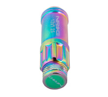 Cargar imagen en el visor de la galería, NRG 700 Series M12 X 1.25 Steel Lug Nut w/Dust Cap Cover Set 21 Pc w/Locks &amp; Lock Socket - Neochrome