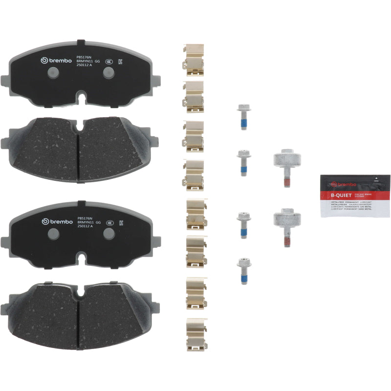 Brembo OE Front NAO Brake Pads — Fits 2018-2022 Volkswagen Atlas, Atlas Cross Sport