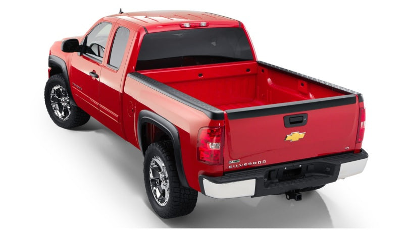 Tapas para rieles de caja de 69,3 pulgadas de Bushwacker para Chevy Silverado 1500 Fleetside 07-13, color negro