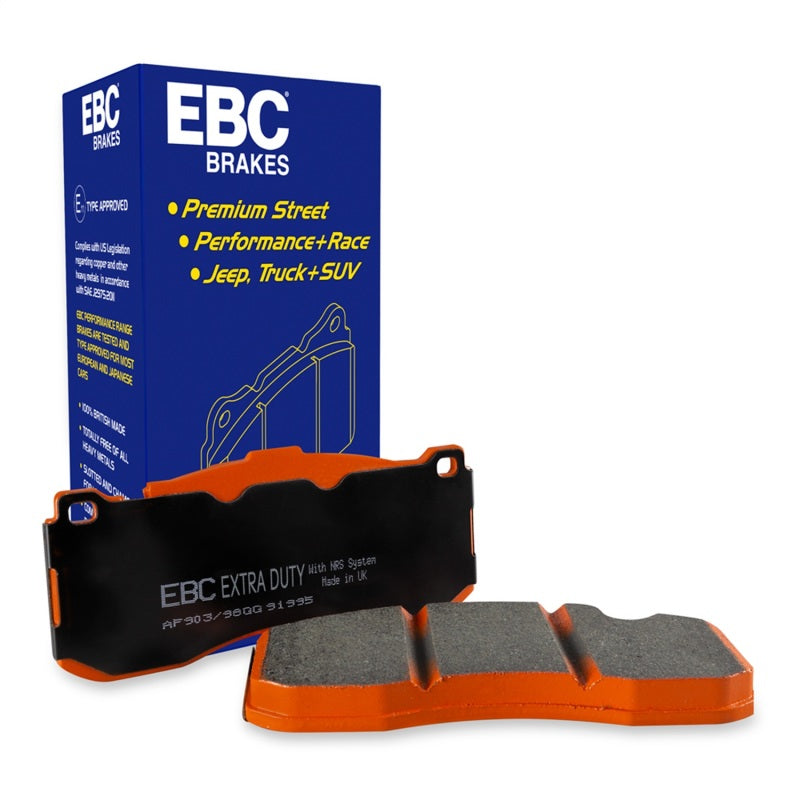 Pastillas de freno traseras EBC 08-10 Ford F250 (incluye Super Duty) 5.4 (2WD) Extra Duty