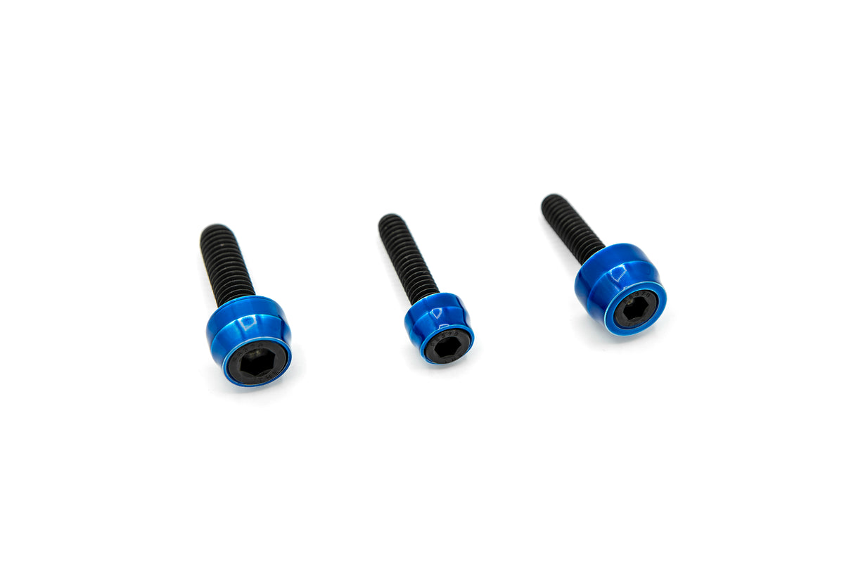 Santoro Fabworx CHACHO'S Bolt KIT Blue M8 ENG Trans Prim BLK (SF10024B)