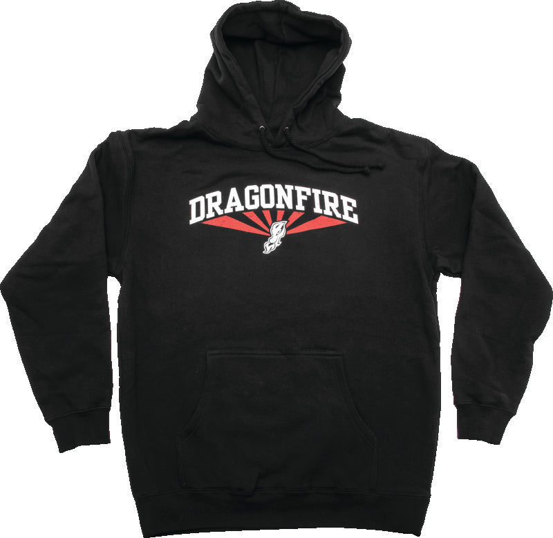 DragonFire Racing Dfr Az Hoodie Blk/Rd Md