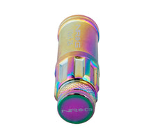 Cargar imagen en el visor de la galería, NRG 700 Series M12 X 1.5 Steel Lug Nut w/Dust Cap Cover Set 21 Pc w/Locks &amp; Lock Socket - Neochrome