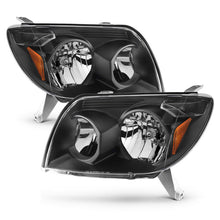 Cargar imagen en el visor de la galería, ANZO 2003-2005 Toyota 4Runner Crystal Headlights Black