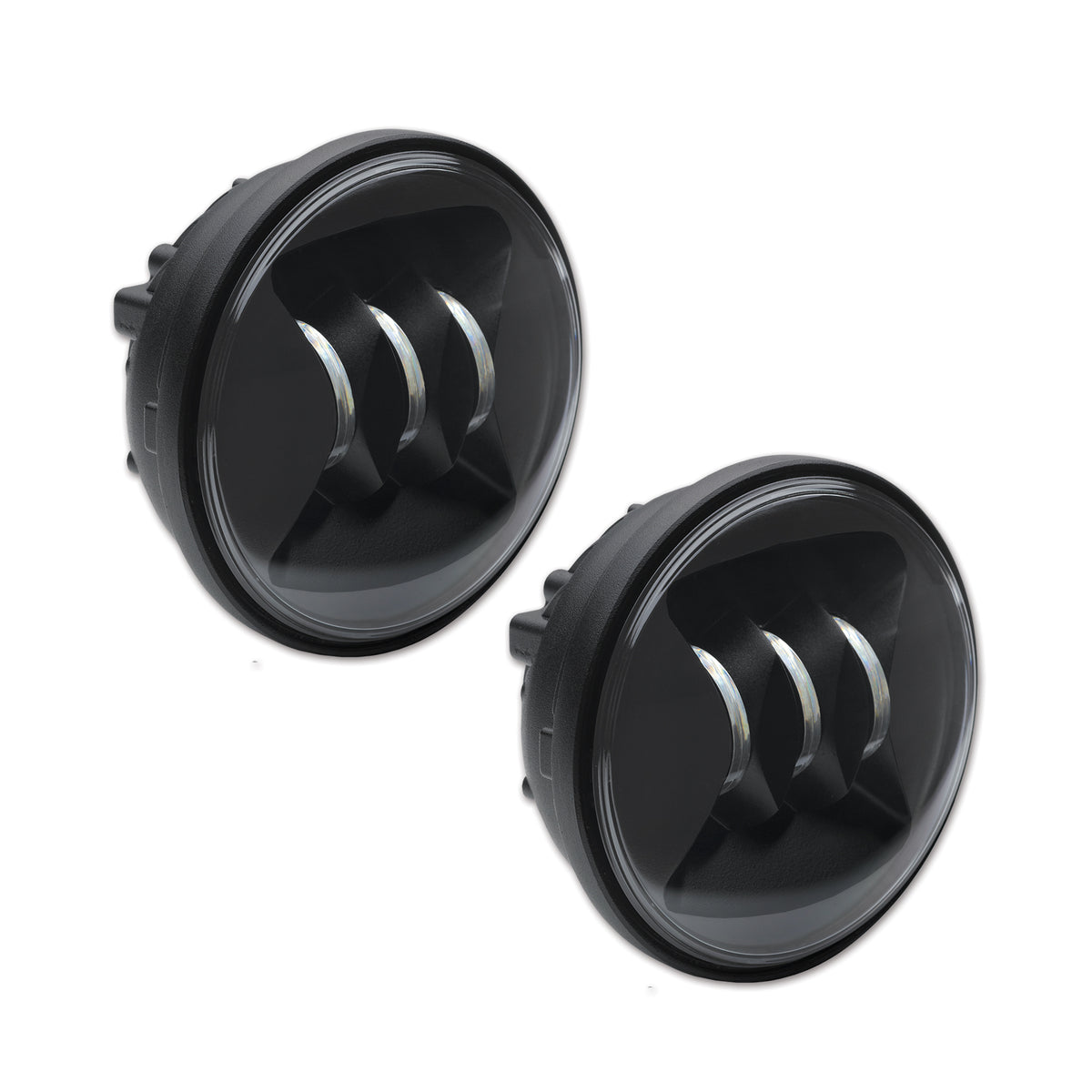 JW Speaker 6045 LED FOG Lamp KIT 4.5" BLK Bezel Dual (0551583)