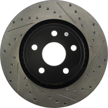 Cargar imagen en el visor de la galería, StopTech 11-12 Dodge Durango Sport Drilled &amp; Slotted Front Driver-Side Brake Rotor