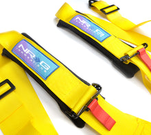 Cargar imagen en el visor de la galería, NRG 5PT 3in. Seat Belt Harness / Cam Lock - Yellow