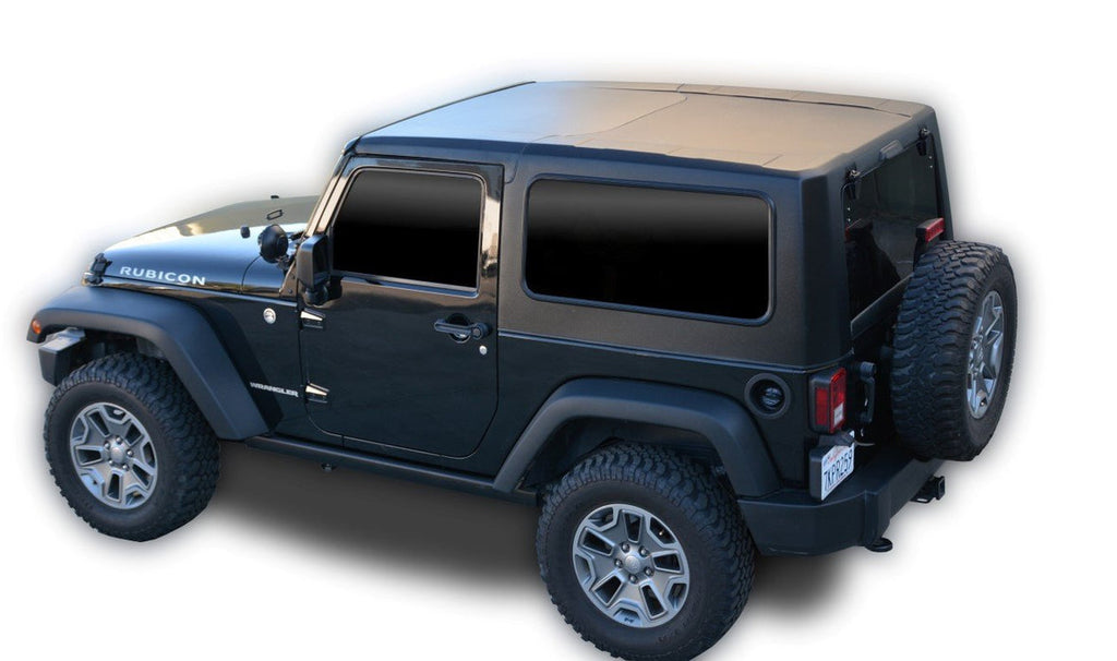 DV8 Offroad 07-18 Jeep JK 2-Door Hard Top; Square Back