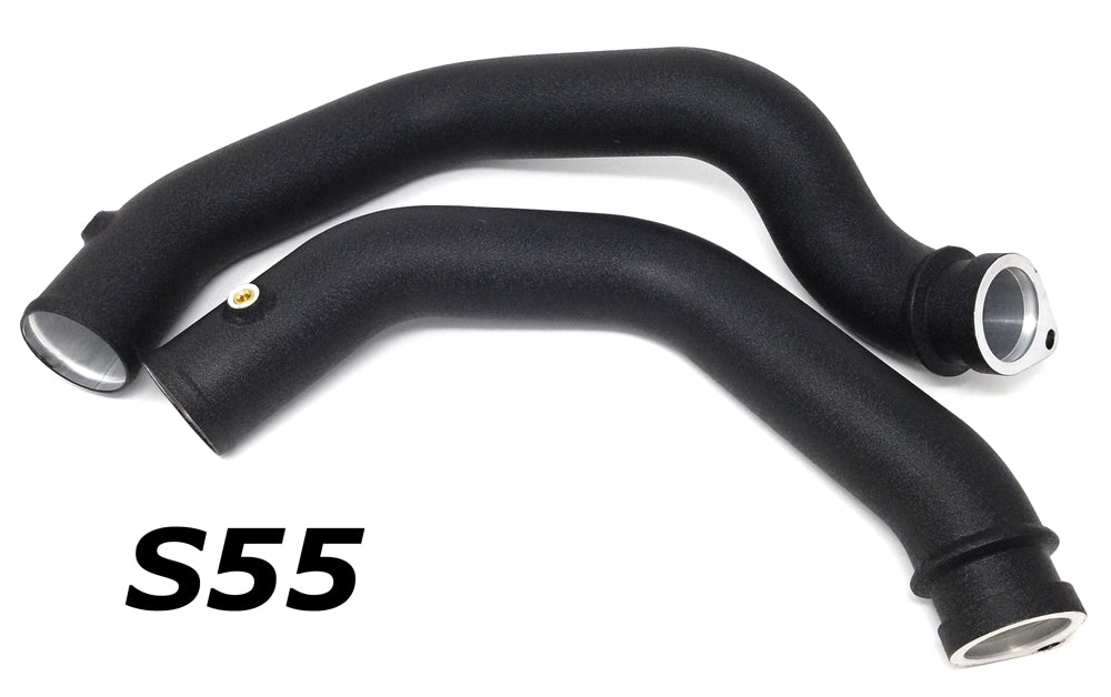 BMS M3/M4 S55 Aluminum Replacement Upgraded Charge Pipes - view 2