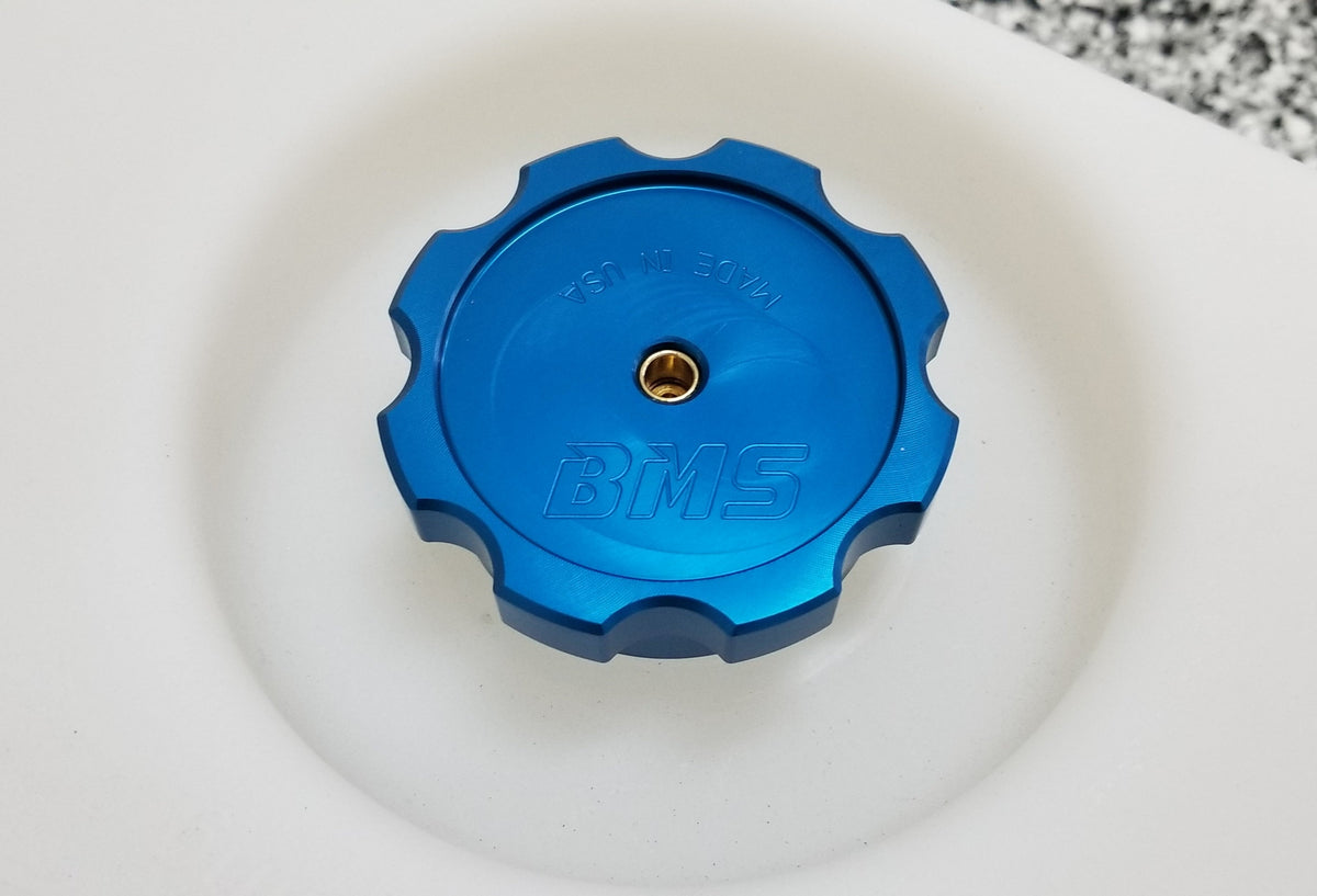 BMS Billet Water/Methanol Injection (WMI) Tank Cap with Safety Check Valve - view 5