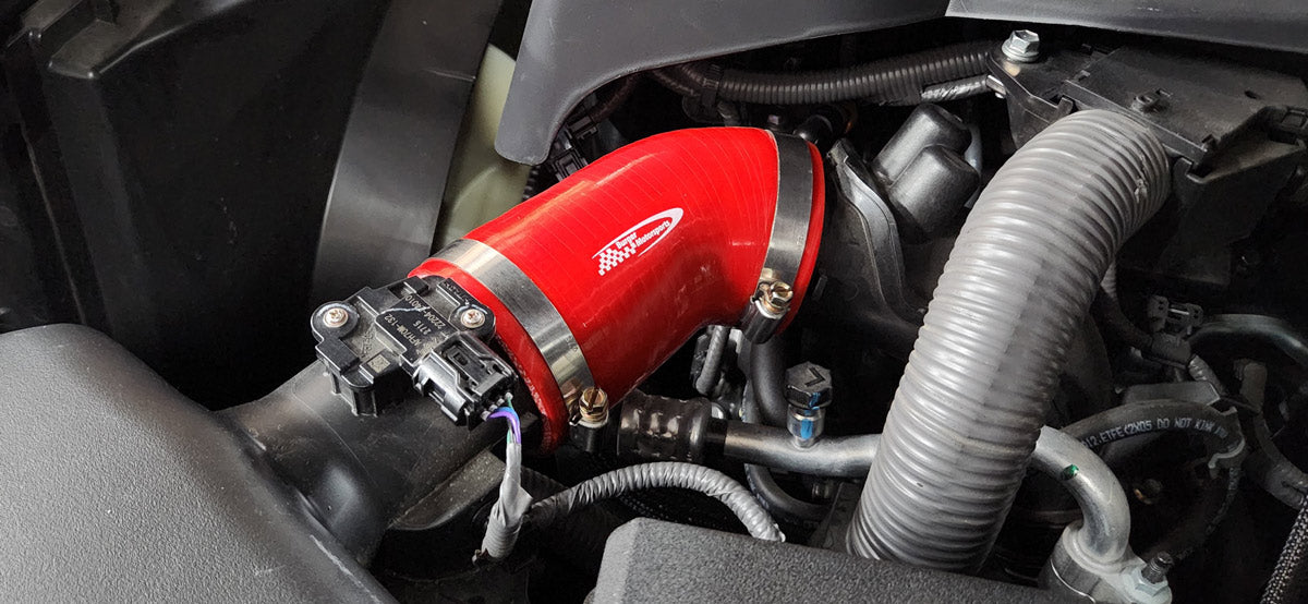 BMS Dual Silicone Intake Pipe Upgrade for 2022+ Toyota Tundra & 2023+ Toyota Sequoia 3.4L - view 3