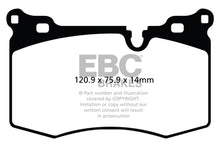 Cargar imagen en el visor de la galería, EBC 09-14 Mini Hardtop 1.6 Turbo J.C Works Greenstuff Front Brake Pads