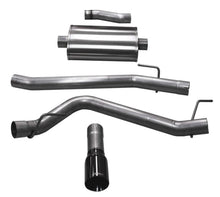 Cargar imagen en el visor de la galería, Corsa 2020-2024 Jeep Gladiator JT 3.6L Single Side Exit Cat-Back Exhaust w/ Single 4in PolishedTip