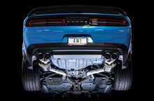 Cargar imagen en el visor de la galería, AWE Tuning 2015+ Dodge Challenger 6.4L/6.2L Non-Resonated Touring Edition Exhaust - Quad Silver Tips