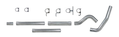 Diamond Eye 4in Cat-Back Muffler Delete Pipe — Fits 1994-1997 Ford 7.3L Powerstroke F250/F350