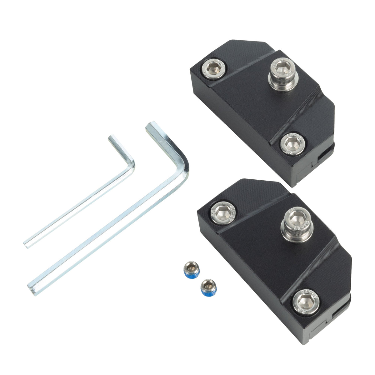 Universal A-Pillar Hood Mount Brackets w/ VEGA Series 2 Spotlights