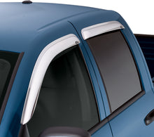 Cargar imagen en el visor de la galería, AVS 09-13 Nissan Rogue Ventvisor Outside Mount Front &amp; Rear Window Deflectors 4pc - Chrome