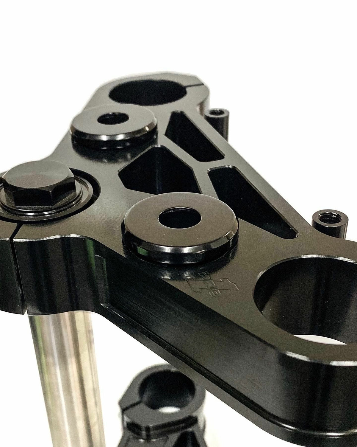 PRO ONE Handlebar Riser Damper KIT Poylurethane Bushing Black ANO (103070B)