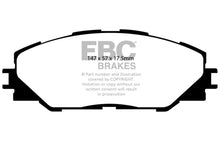 Cargar imagen en el visor de la galería, EBC 09-10 Pontiac Vibe 2.4 2WD Greenstuff Front Brake Pads