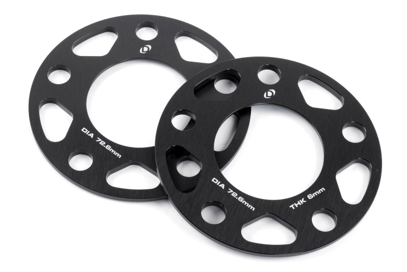 Dinan Wheel Spacers - 5x120 - 72.6mm CB - 6mm Thick (Set of 2) (D210-2036)