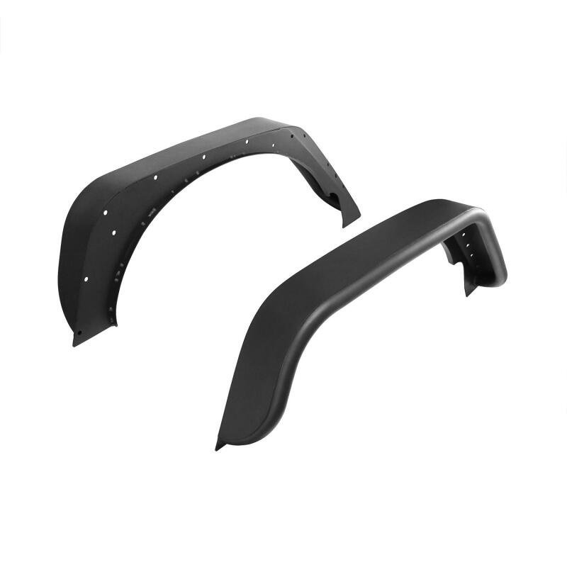 Westin/Snyper 18-20 Jeep Wrangler Tube Fenders - Rear - Textured Black