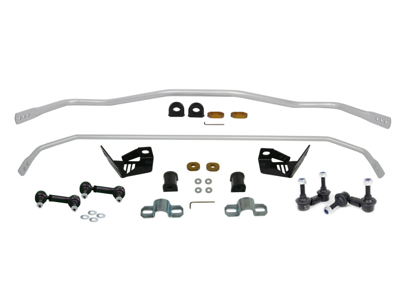 Kit de barra estabilizadora delantera y trasera Whiteline 16-18 Mazda MX-5 Miata (Sport/Grand Touring/Club)