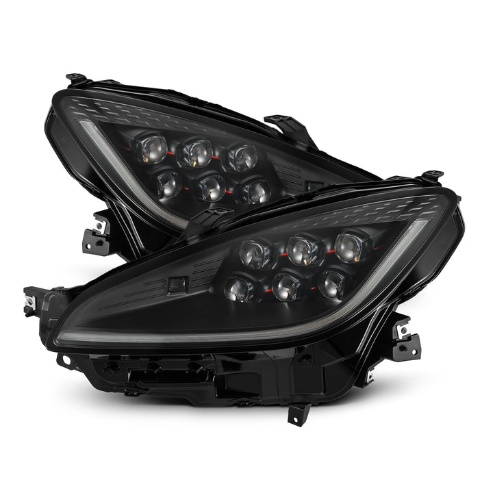 AlphaRex 21-23 Toyota GR86 / Subaru BRZ NOVA-Series LED Projector Headlights - Alpha Black