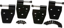 Cargar imagen en el visor de la galería, Kentrol 97-06 Jeep Wrangler TJ Door Hinge Set 4 Pieces - Powdercoat Black