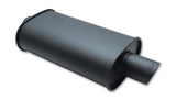 STREETPOWER FLAT BLACK Oval Muffler