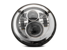 Cargar imagen en el visor de la galería, Raxiom 97-18 Jeep Wrangler TJ/JK Axial Series LED Daymaker Headlights- Chrome Housing (Clear Lens)