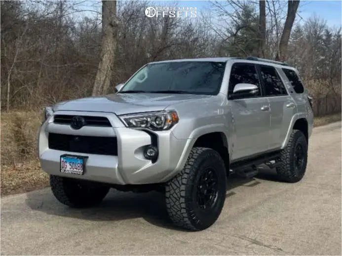 KMC Wheels KM722 17X8.5 6X5.5 S-BLK 00MM