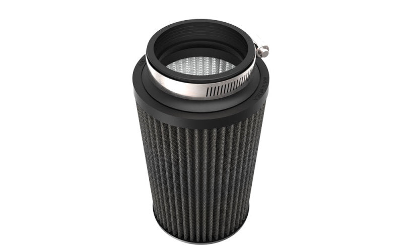 K&N Universal Black Air Filter - 4" Flange, 6" Base, 5.25" Top, 9.25" Height