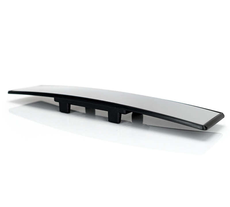 NRG 300mm Wide Panorama Clip-on Rearview Mirror - Convex w/ Blue Tint — Universal Fit