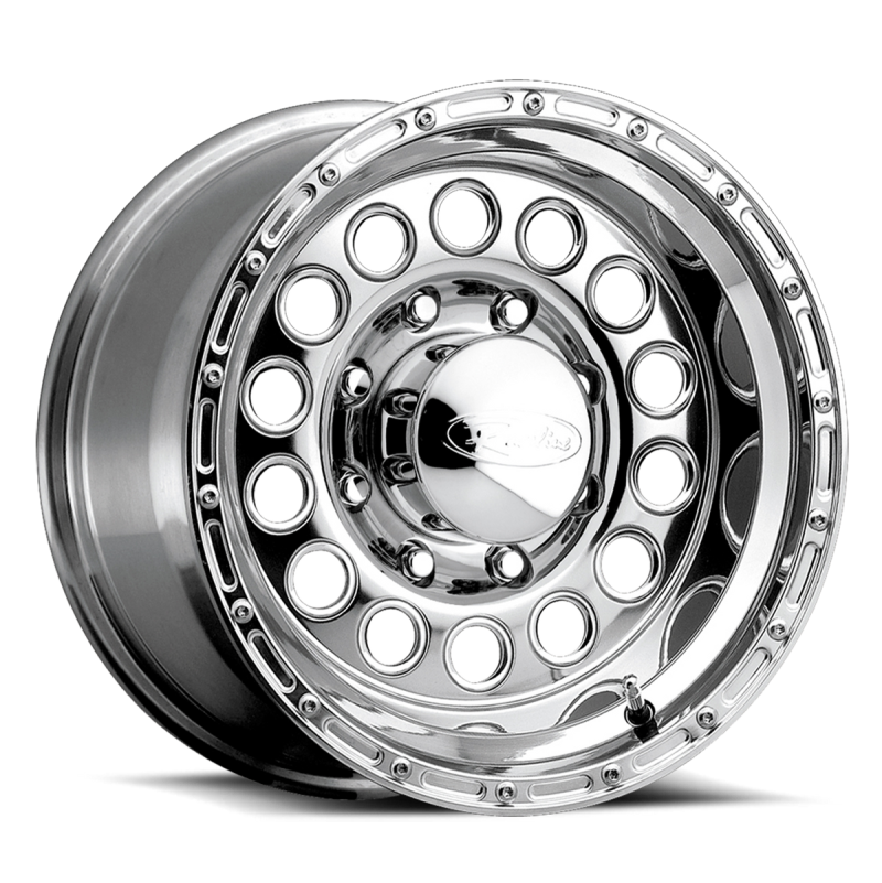 Raceline 887 Rock Crusher 16x10in / 8x165.1 BP / -24mm Offset / 130.81mm Bore - Polished Wheel