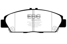 Cargar imagen en el visor de la galería, EBC 92-96 Honda Prelude 2.2 Greenstuff Front Brake Pads